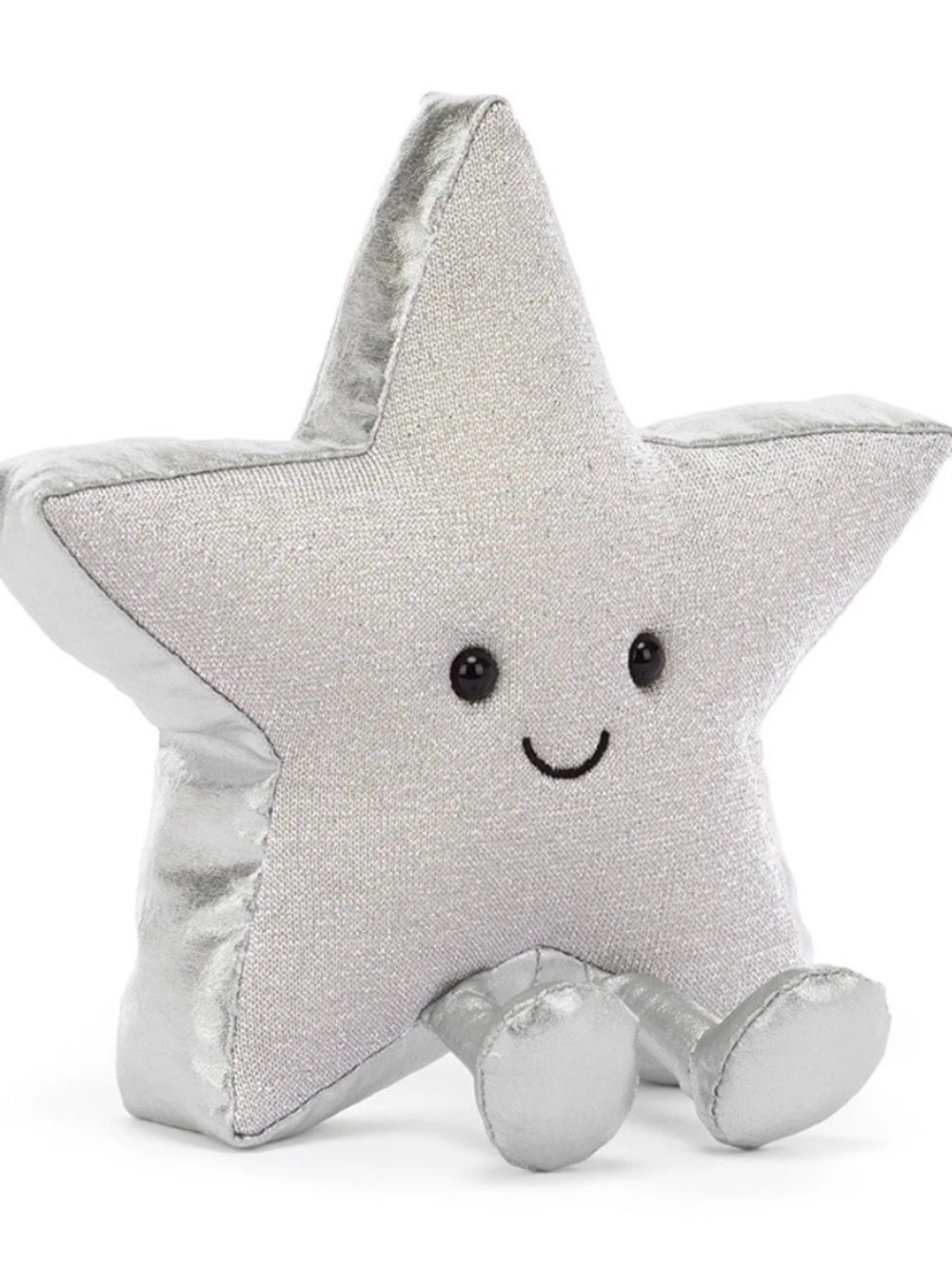 Jellycat Amuseables Silver Star BNWT AUTHENTIC